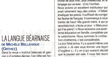 LANGUE BEARNAISE