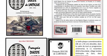 HOMMAGE A F. DUCOS DE LARTIGUE POILU GASCON (11.11.2018)