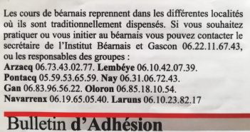 ESCABOTS LENGUE BIARNESE